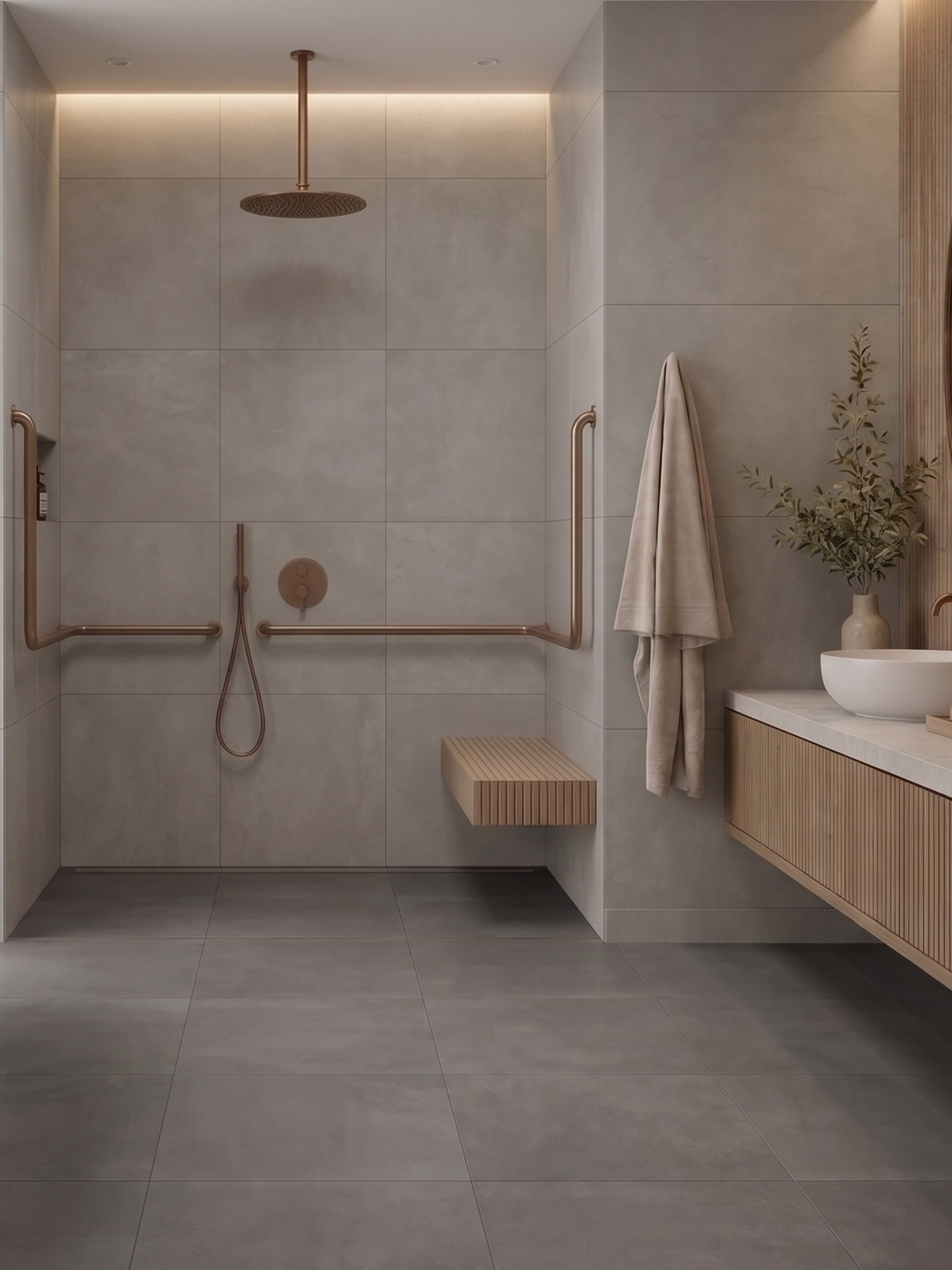 costa nova white gloss tile bathroom