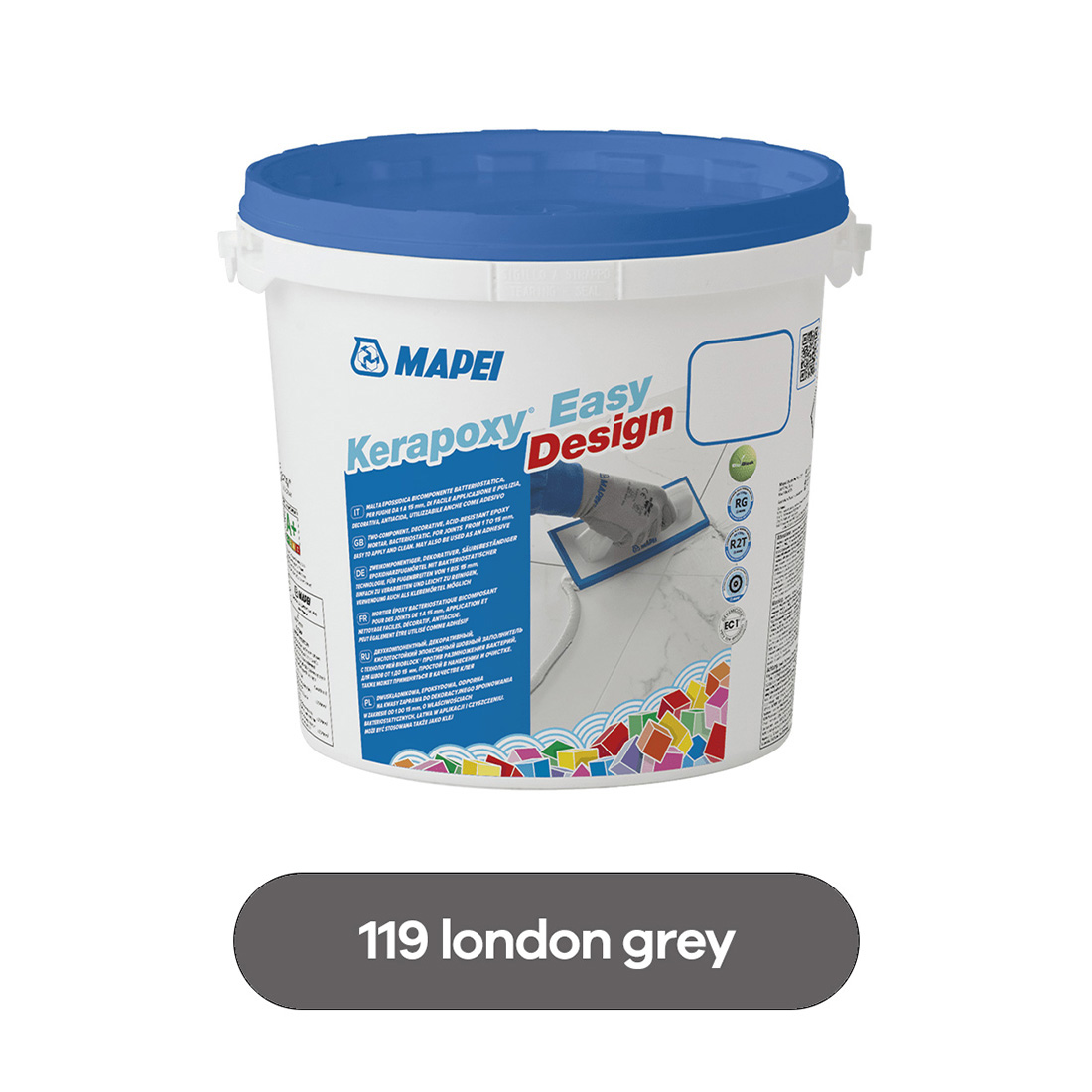Mapei Kerapoxy Easy Design 119 London Grey 3kg Epoxy Grout