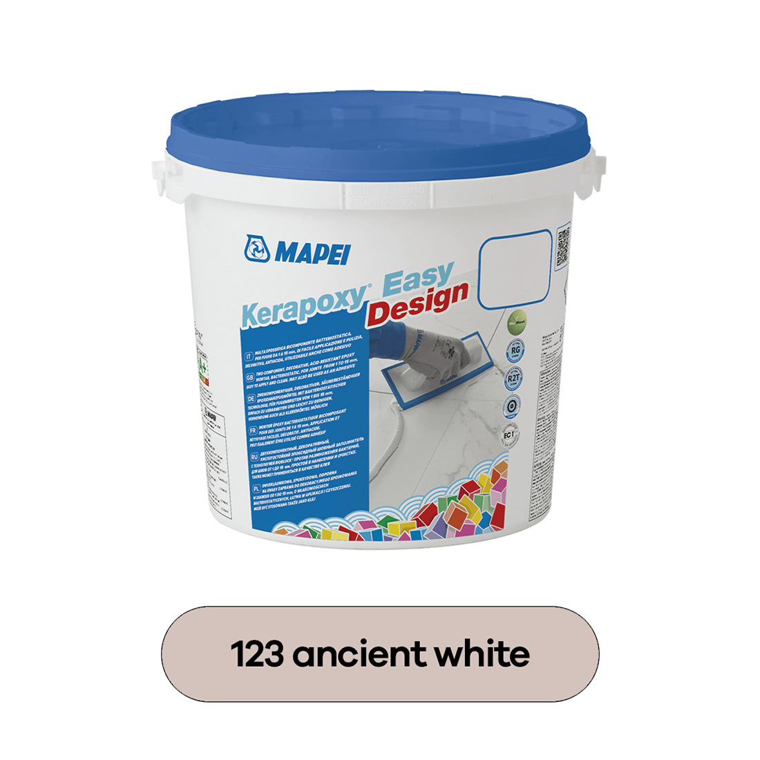 Mapei Kerapoxy Easy Design 123 Ancient White 3kg Epoxy Grout