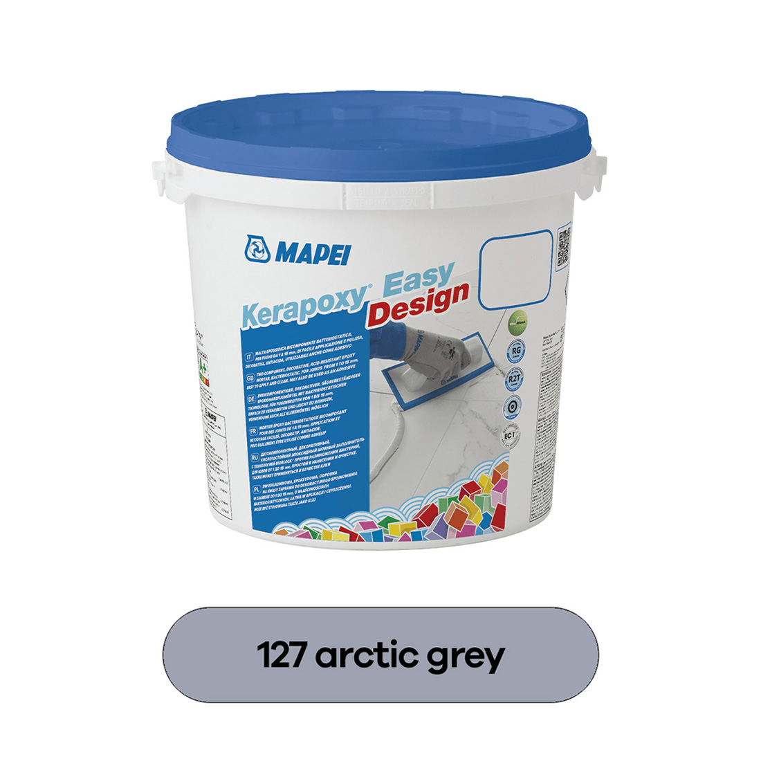 Mapei Kerapoxy Easy Design 127 Artic Grey 3kg Epoxy Grout
