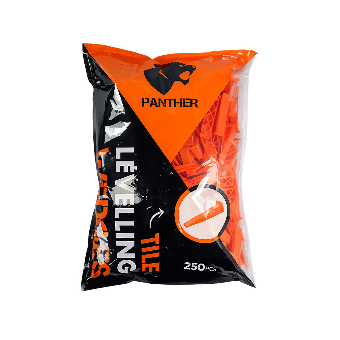Panther Levelling System Wedges 250pce Bag