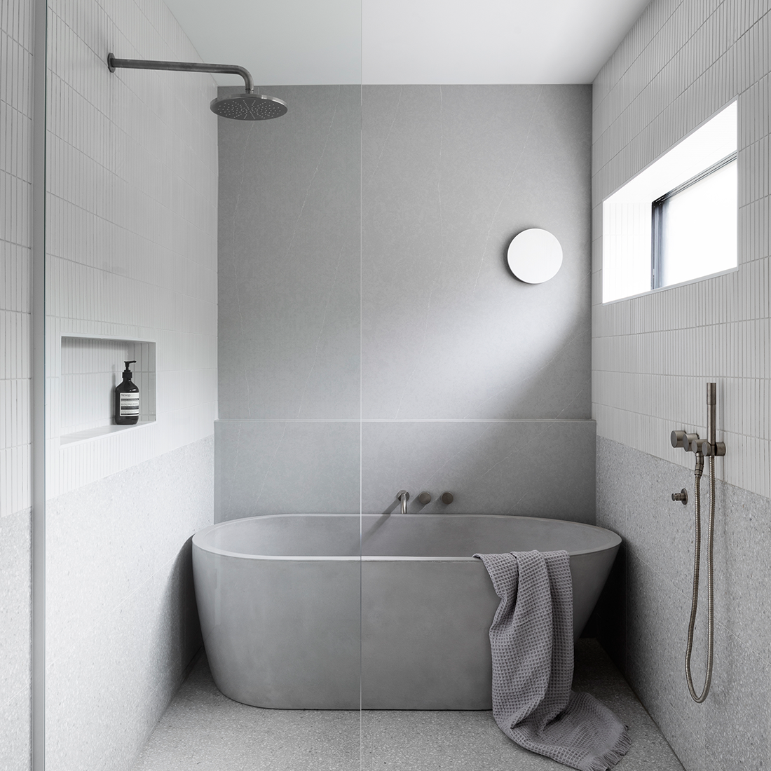 Helsinki Matt White Mosaic Tile - 296x300mm - NT17-015MT