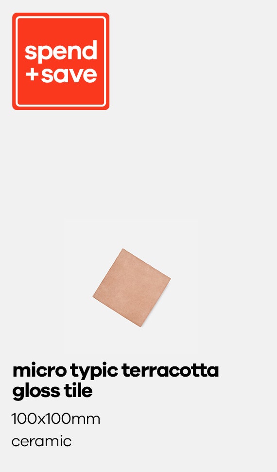 Micro Typic Terracotta Gloss Tile