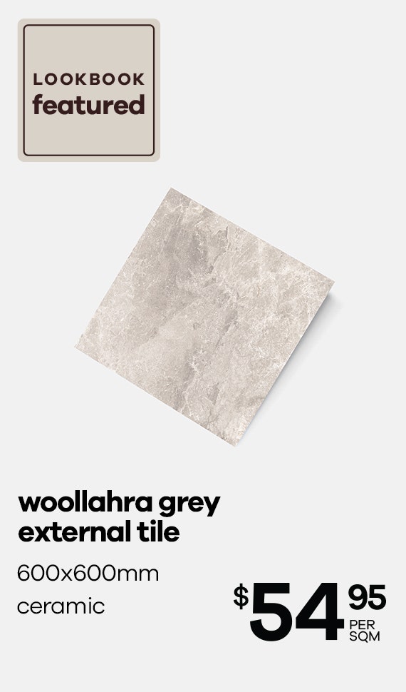 Woollahra Grey External Tile