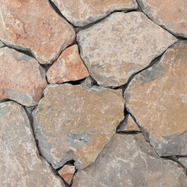 Rust Stone Cladding Landmark Rust Limestone Freeform Stone Cladding - 100x350mm - PNS3022 | Nat
