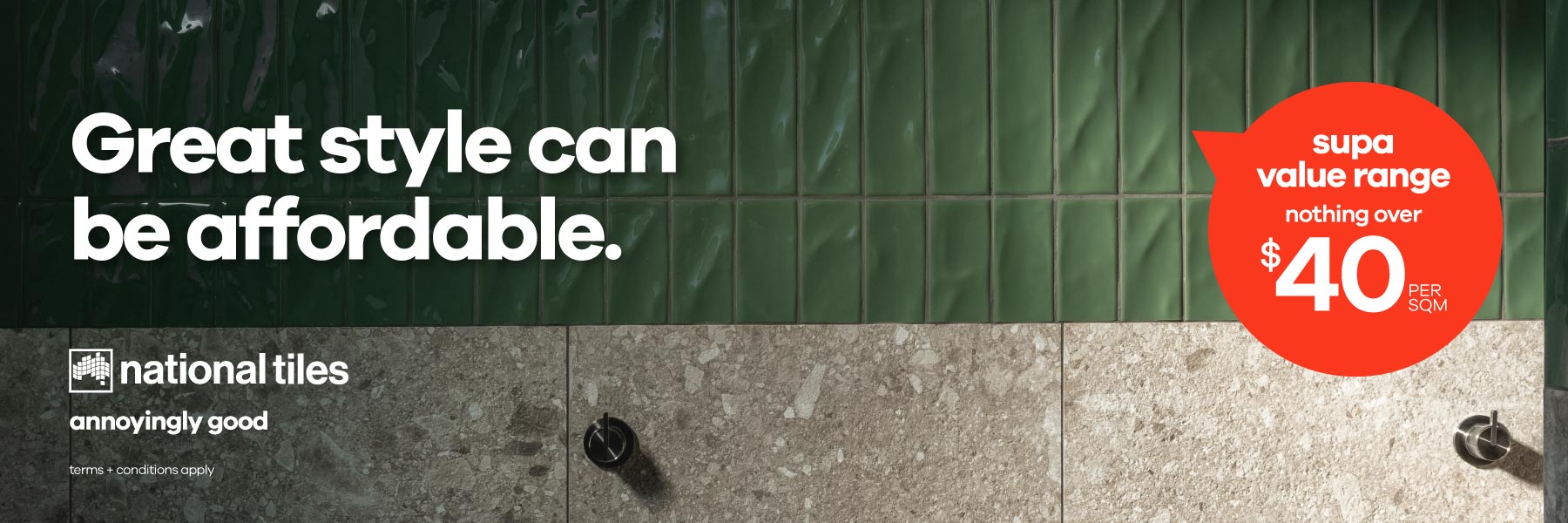 supa value tiles & flooring under $40